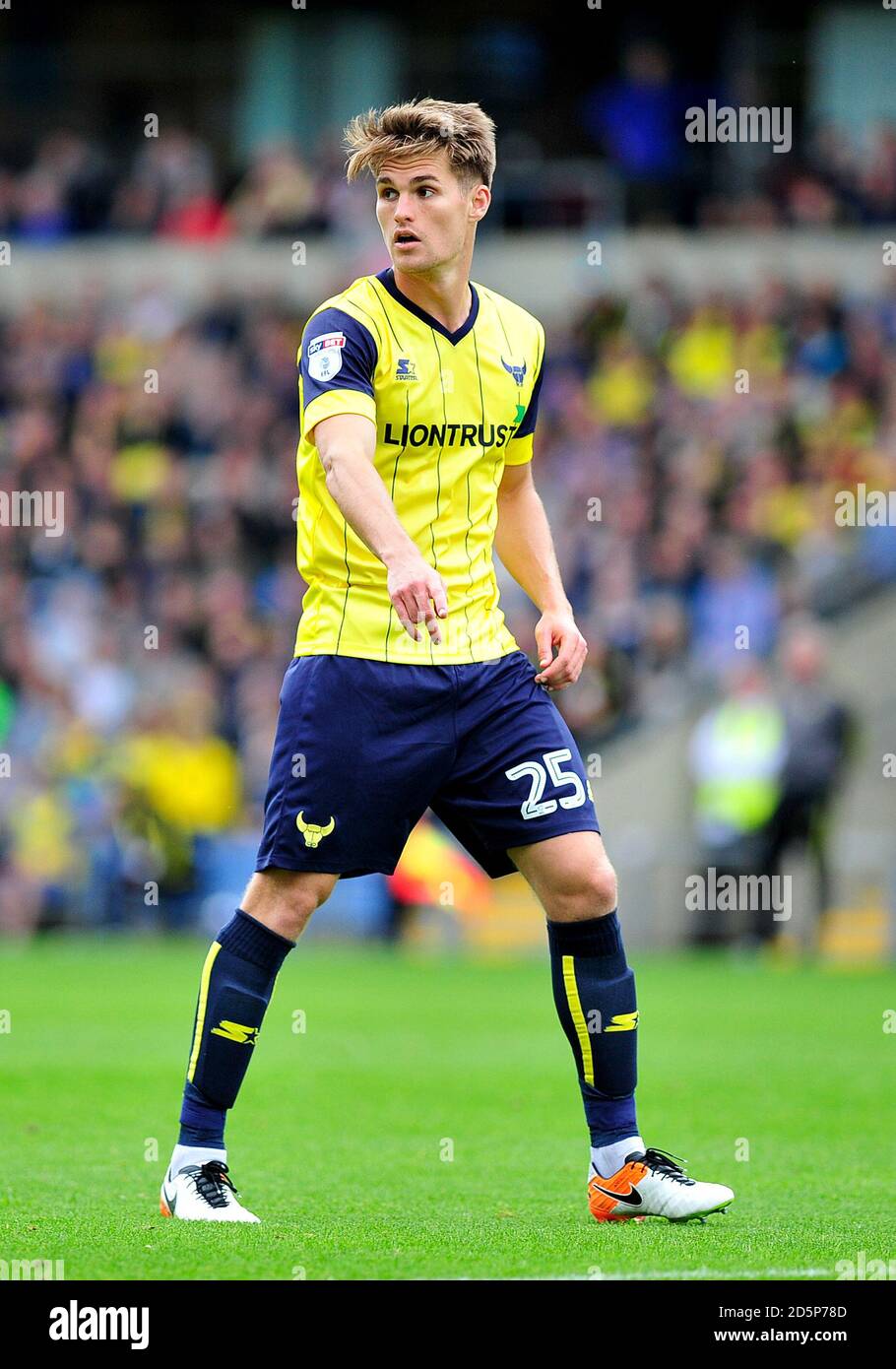 Oxford United's Charlie Raglan Stock Photo - Alamy