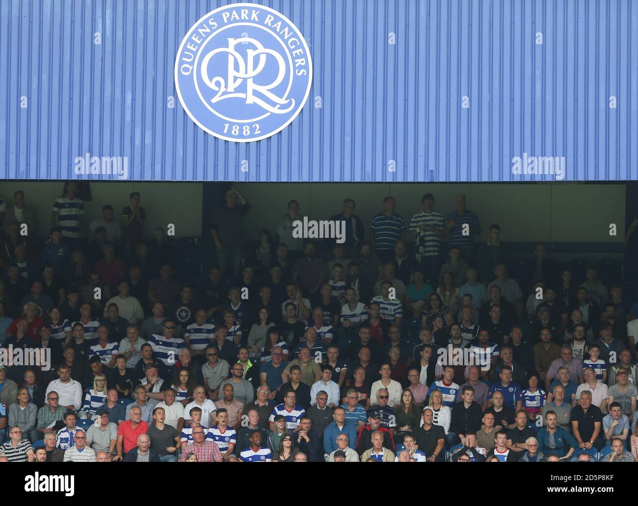 Queens Park Ranger's fans Stock Photo Alamy