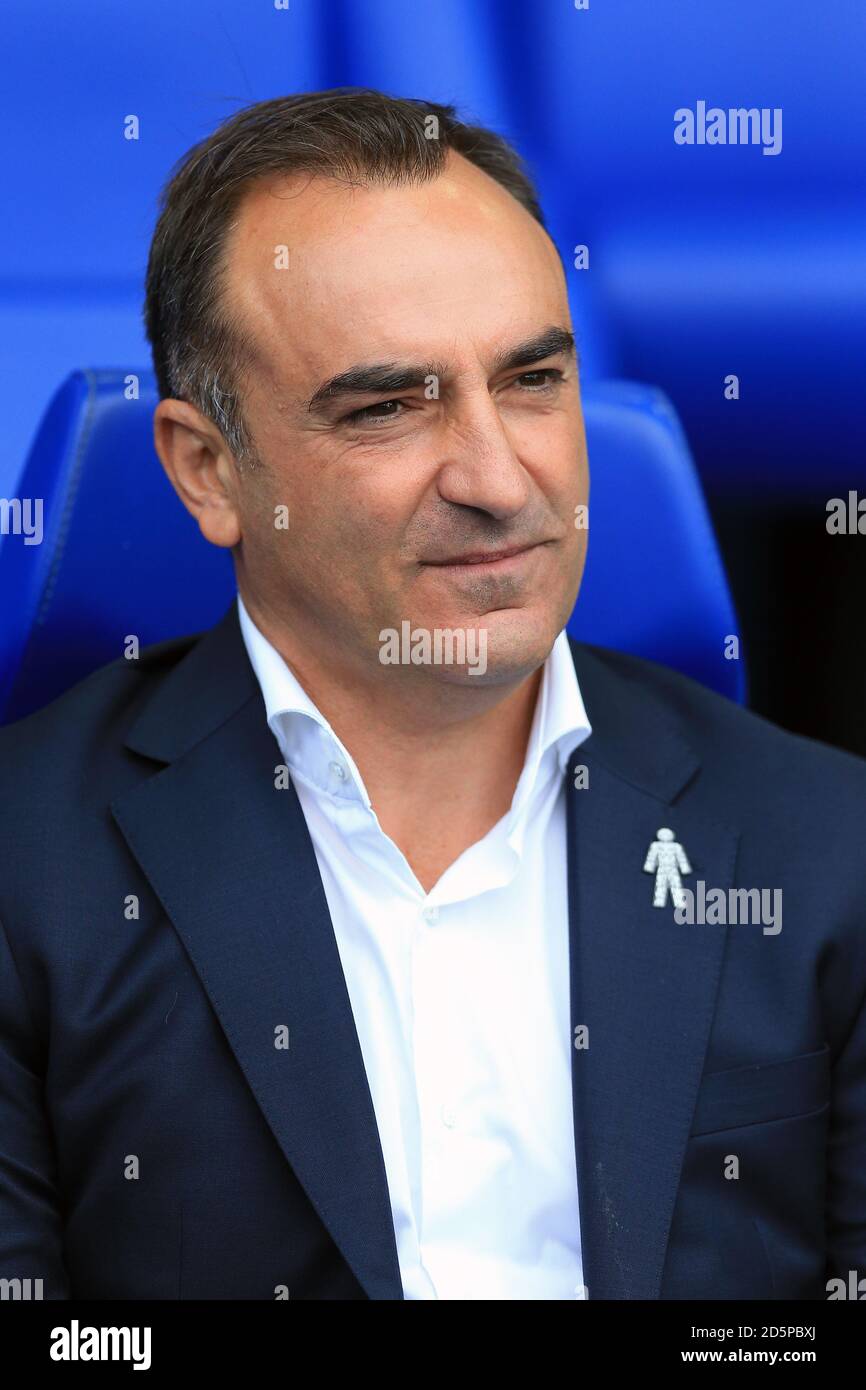Sheffield Wednesday manager Carlos Carvalhal Stock Photo - Alamy