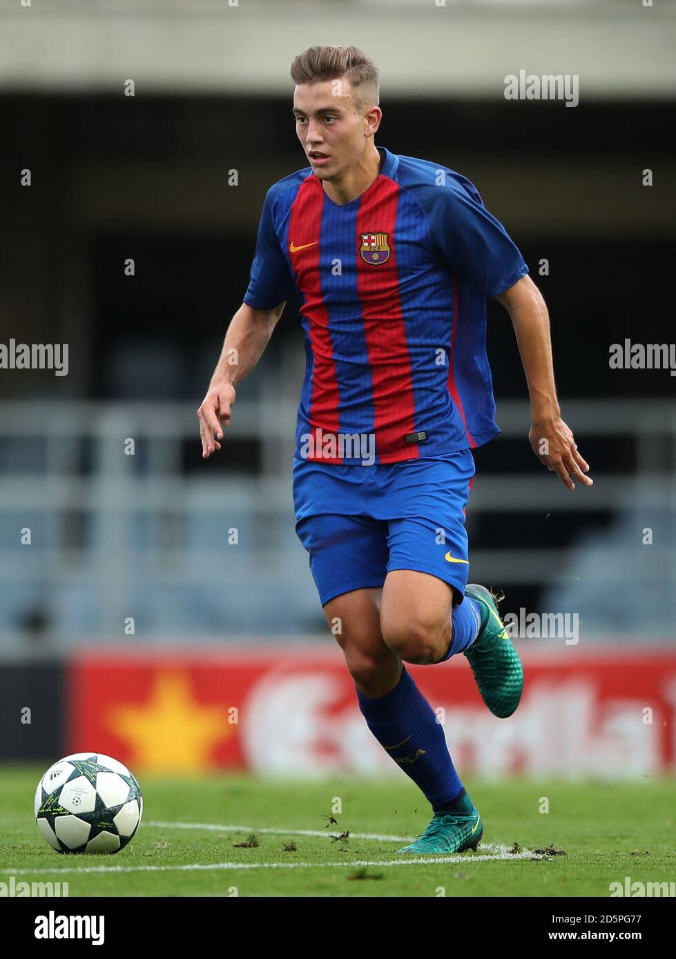 Barcelona's Oriol Busquets Stock Photo Alamy
