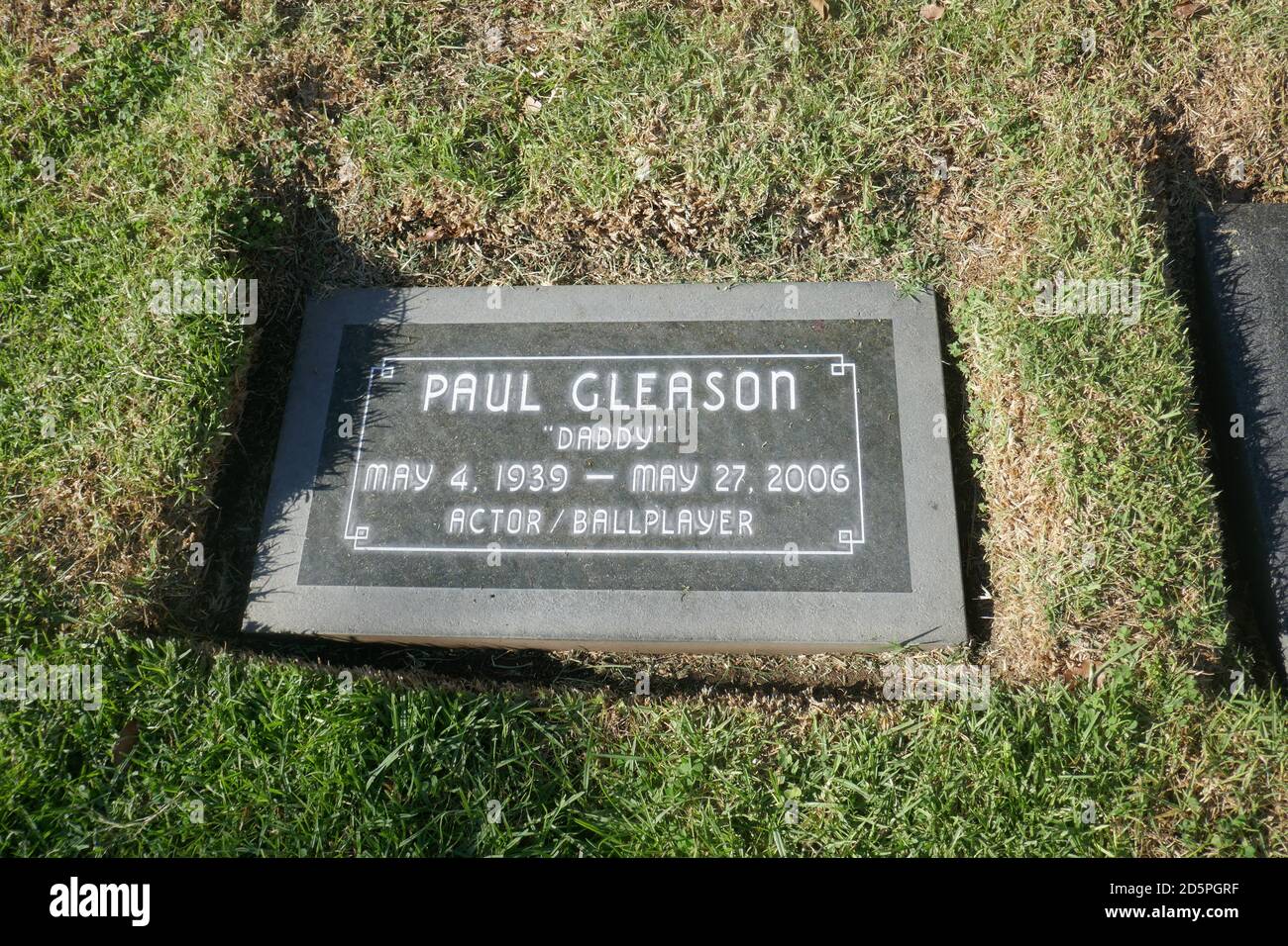 Los Angeles, California, USA 13th October 2020 A general view of atmosphere of actor Paul Gleason's Grave at Pierce Brothers Westwood Village Memorial Park on October 13, 2020 in Los Angeles, California, USA. Photo by Barry King/Alamy Stock Photo Stock Photo