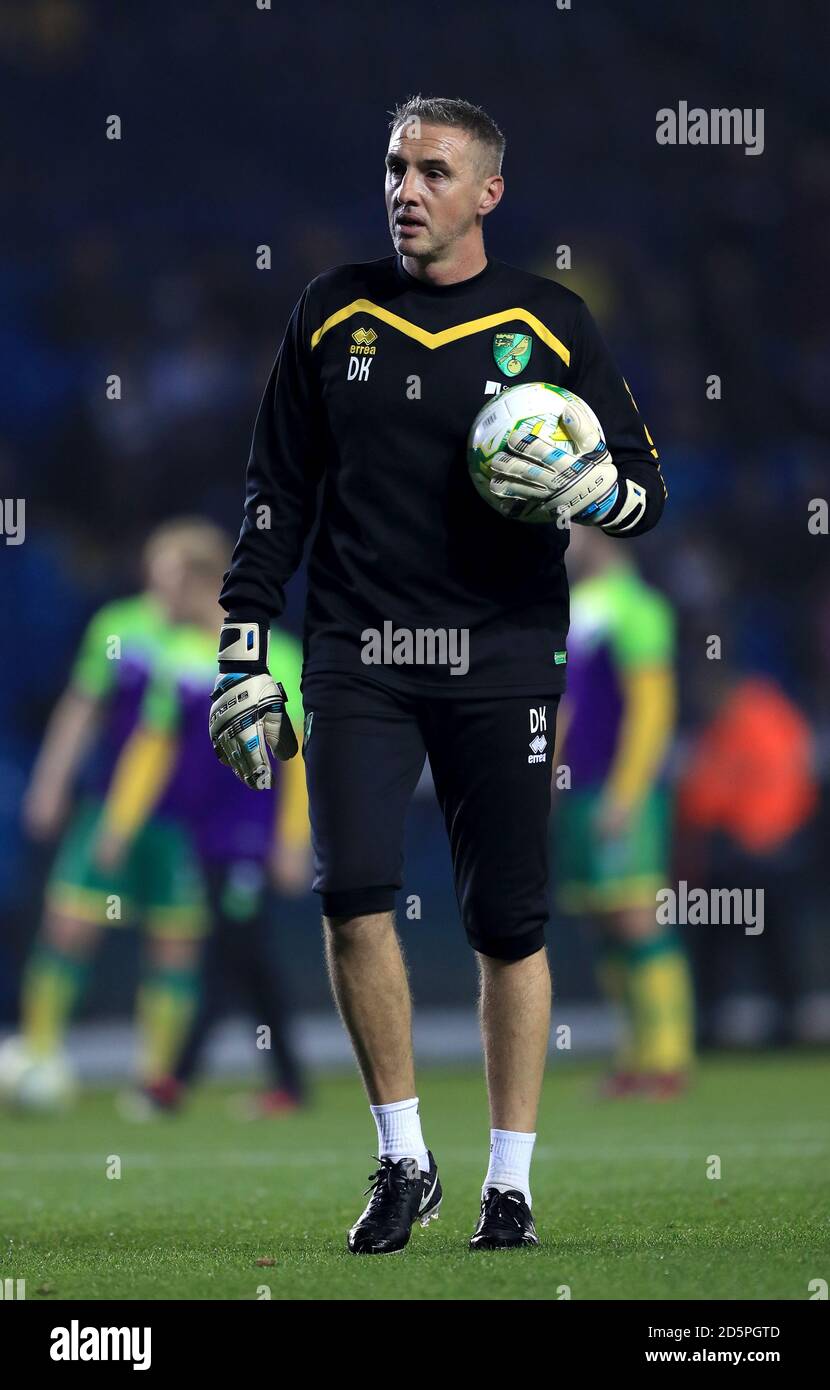 Norwich City Goalkeeping coach Dean Kiely Stock Photo Alamy