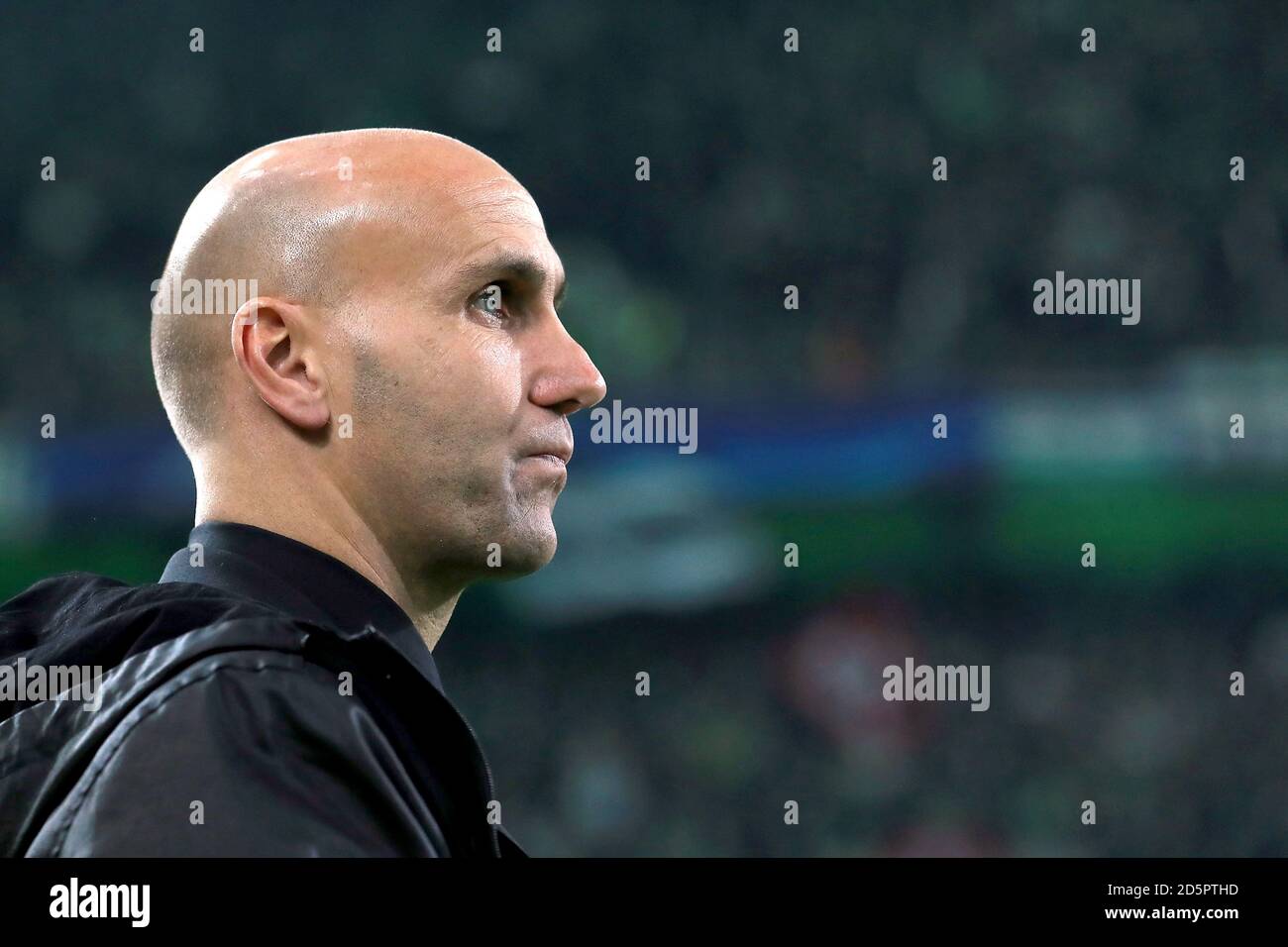 Borussia Monchengladbach S Manager Andre Schubert During The Champions League Match Stock Photo Alamy