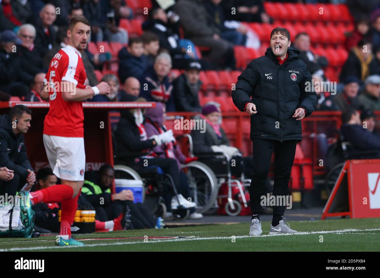 Millwall U23 Manager Kevin Nugent During Editorial Stock Photo