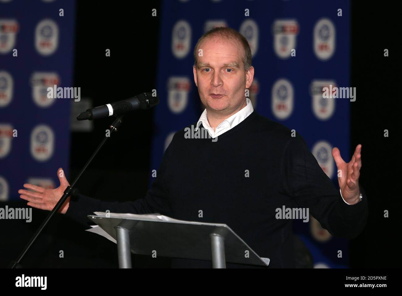 efl-spokesman-during-the-efl-fan-forum-every-fan-counts-launch-stock