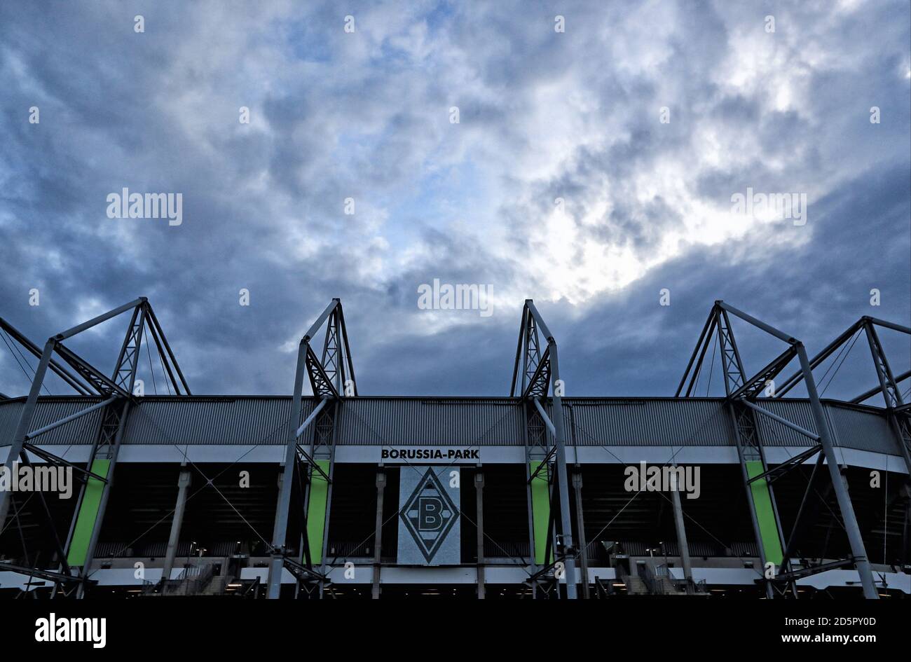 A general view of Borussia Park, home of Borussia Monchengladbach Stock Photo