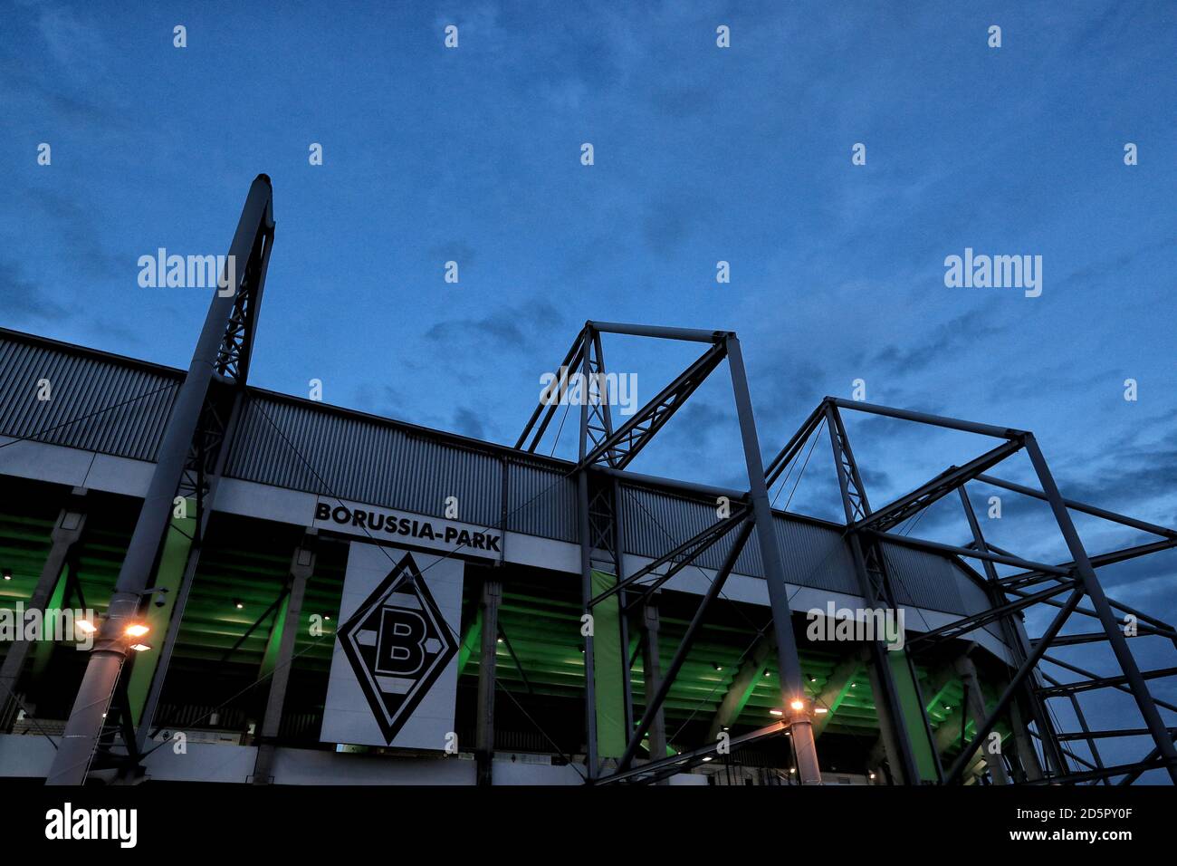 A general view of Borussia Park, home of Borussia Monchengladbach Stock Photo