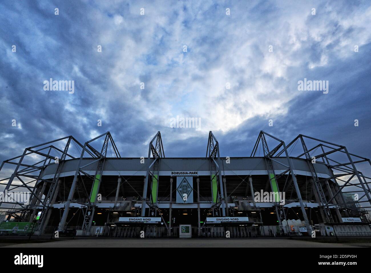 A general view of borussia park hi-res stock photography and images - Alamy
