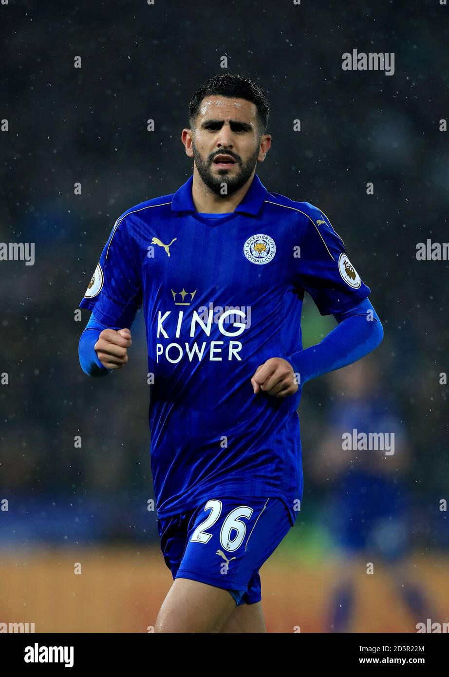 Leicester City's Riyad Mahrez Stock Photo - Alamy