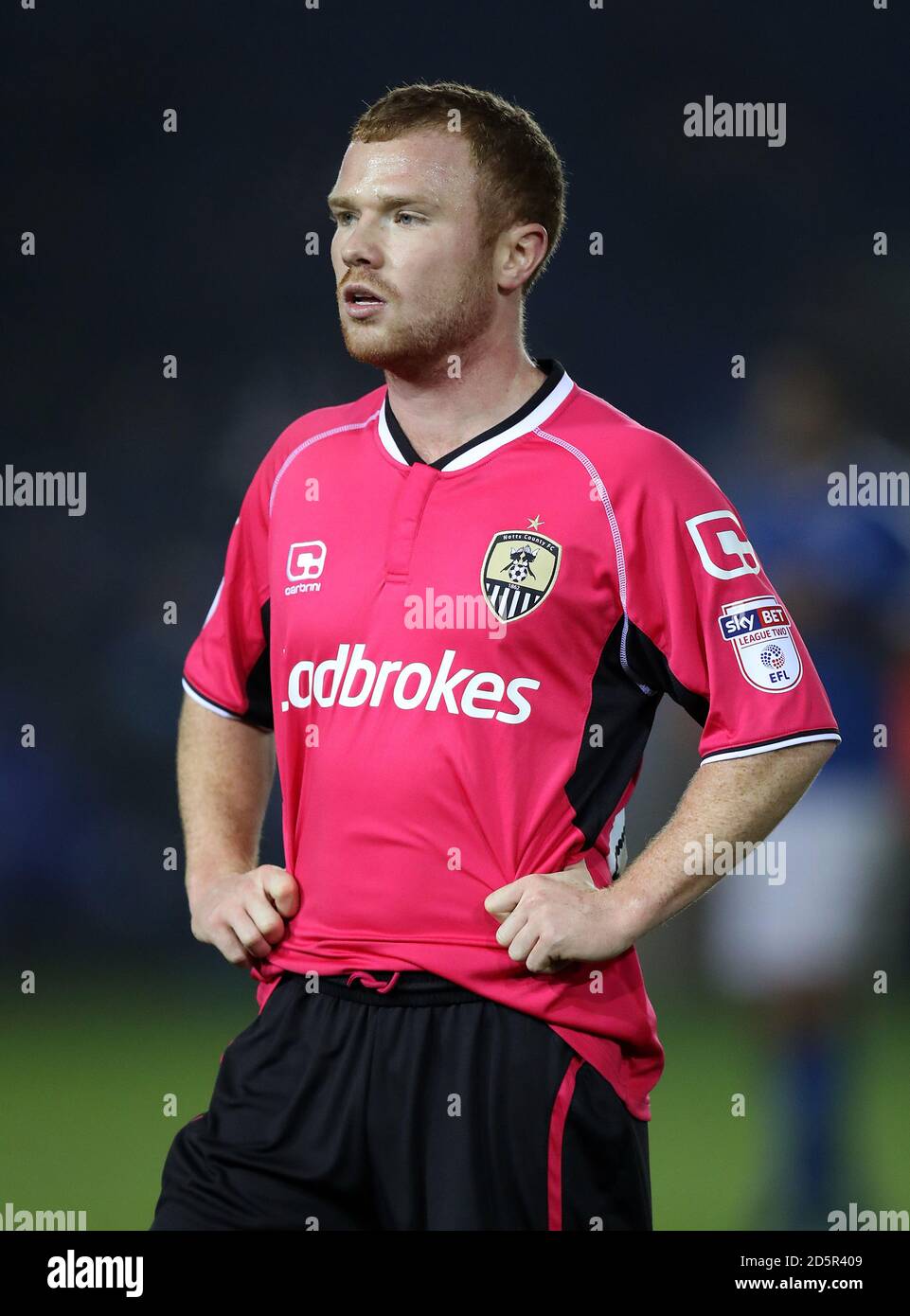 Notts County's Adam Campbell Stock Photo