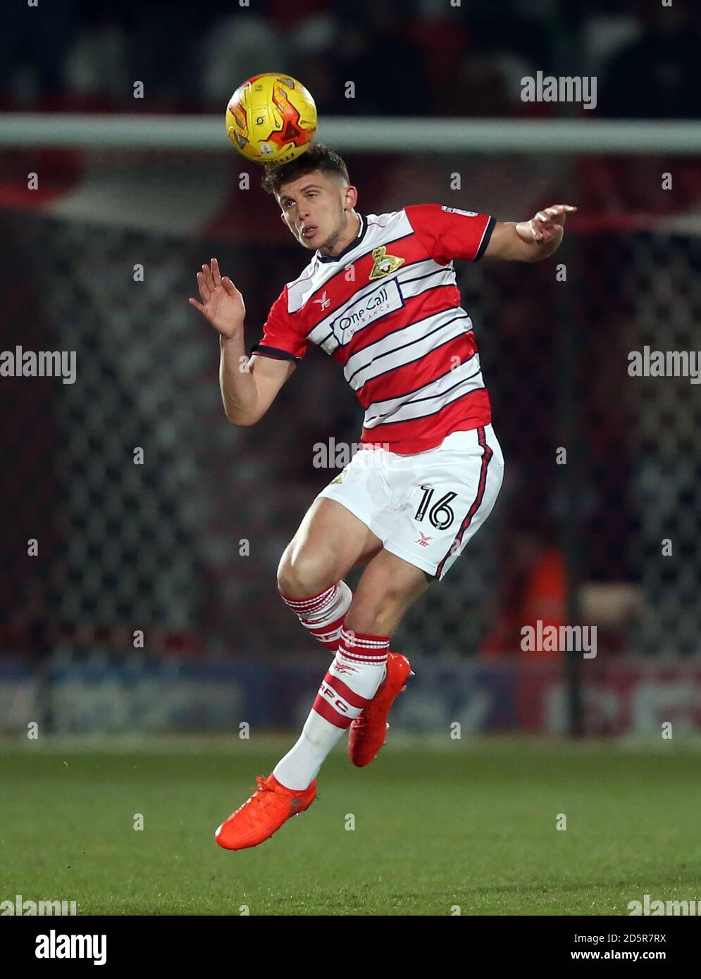 Doncaster Rovers' Jordan Houghton on the ball Stock Photo - Alamy