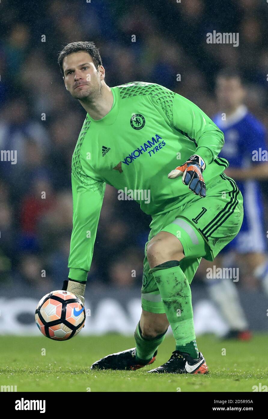 Begovic Chelsea Chelsea goalkeeper asmir begovic hi-res stock photography and images ...