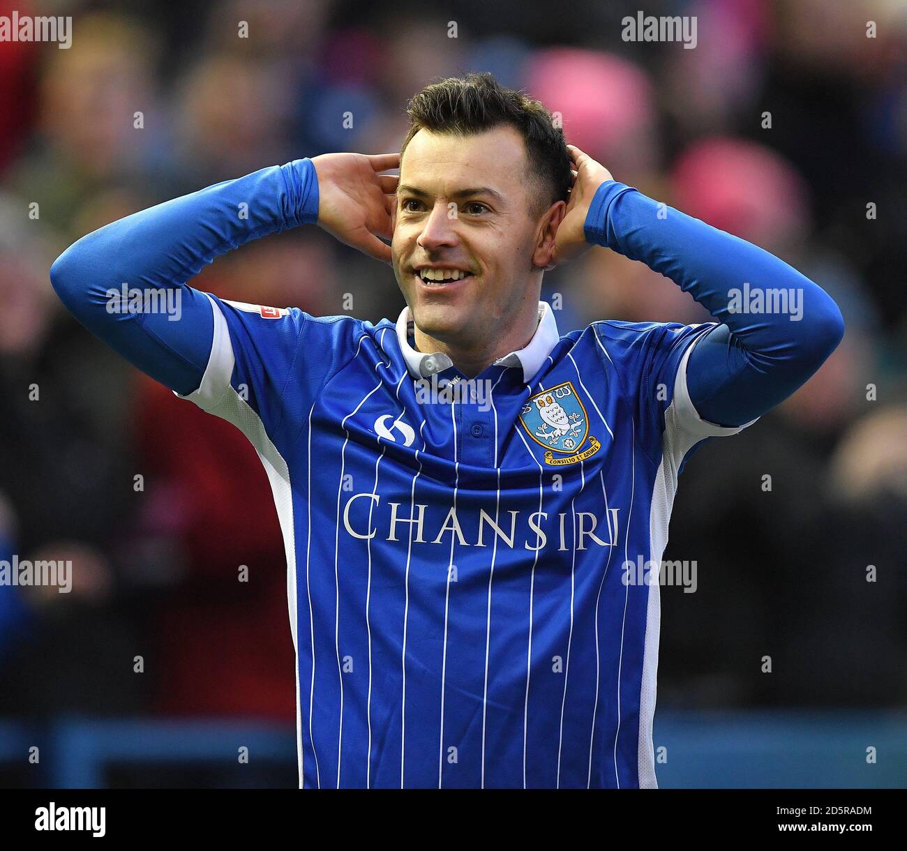 Sheffield Wednesday's Ross Wallace celebrates scoring his team's