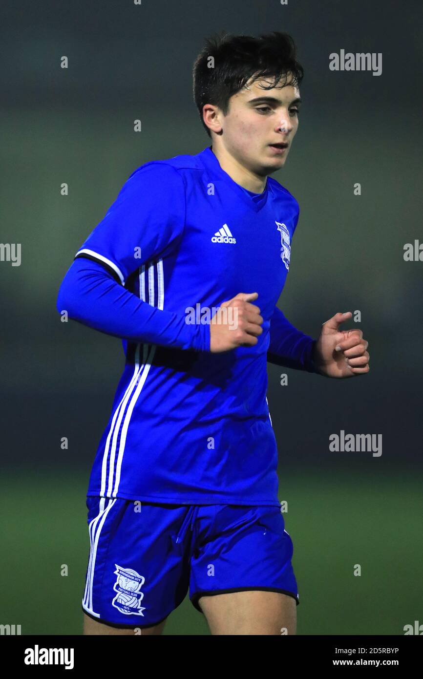Louis Yuill, Birmingham City Stock Photo Alamy