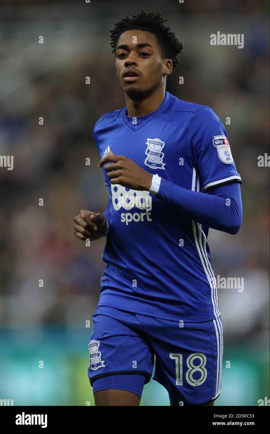 Birmingham City's Reece Brown Stock Photo - Alamy