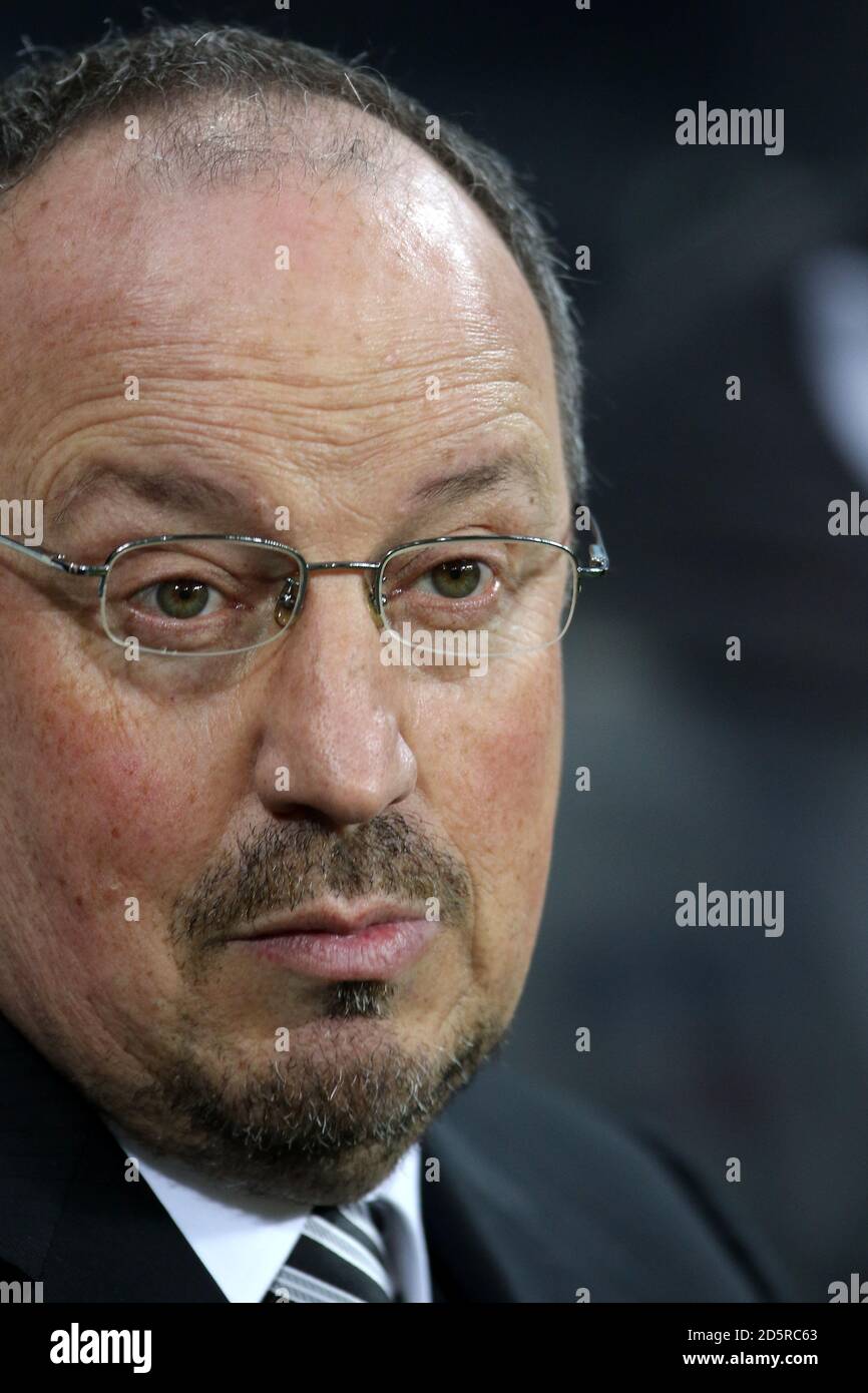 Newcastle United manager Rafael Benitez  Stock Photo