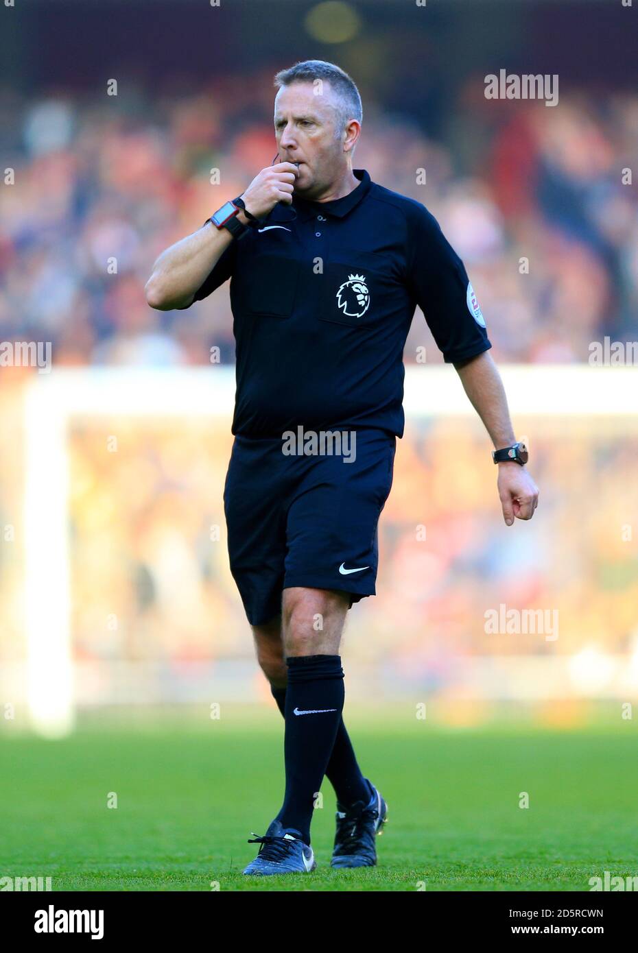 Referee Jonathan Moss Stock Photo Alamy