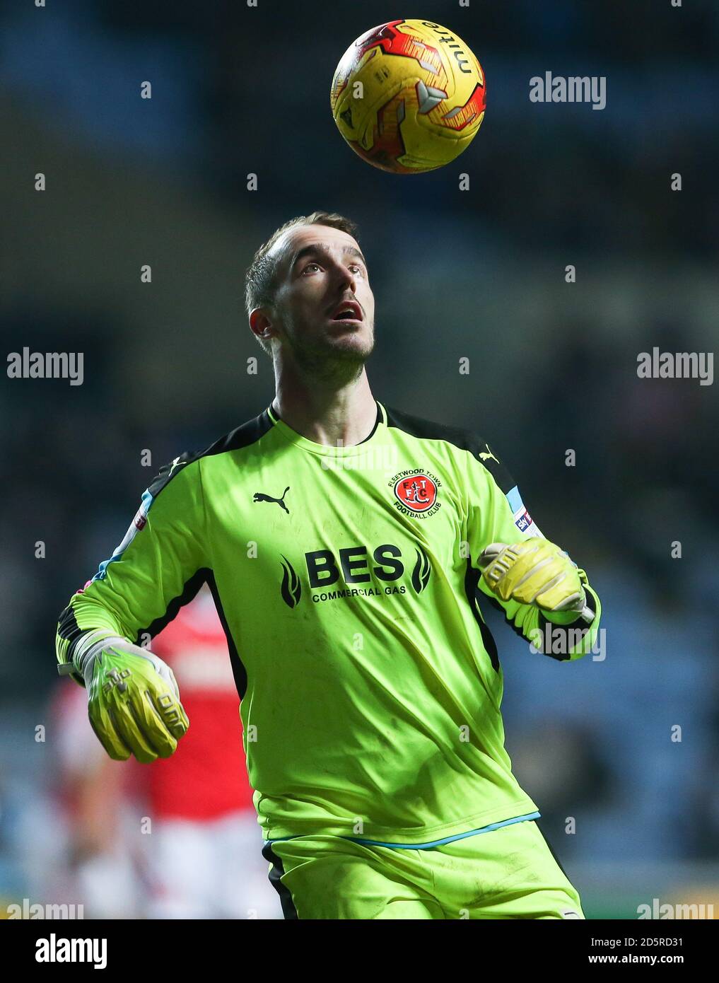 Fleetwood Town goalkeeper Alex Cairns Stock Photo - Alamy