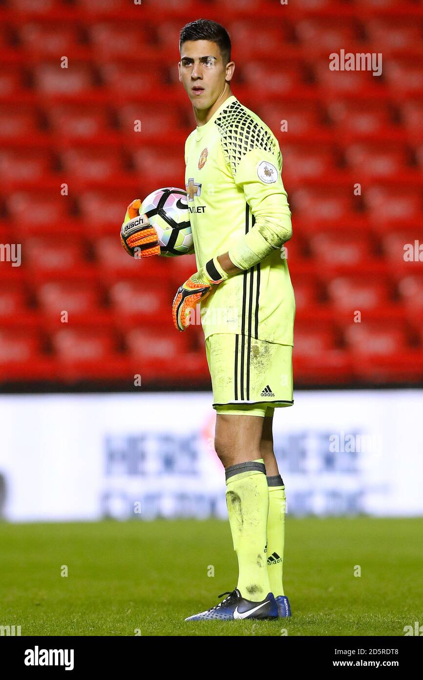 Manchester United goalkeeper Joel Pereira Stock Photo - Alamy