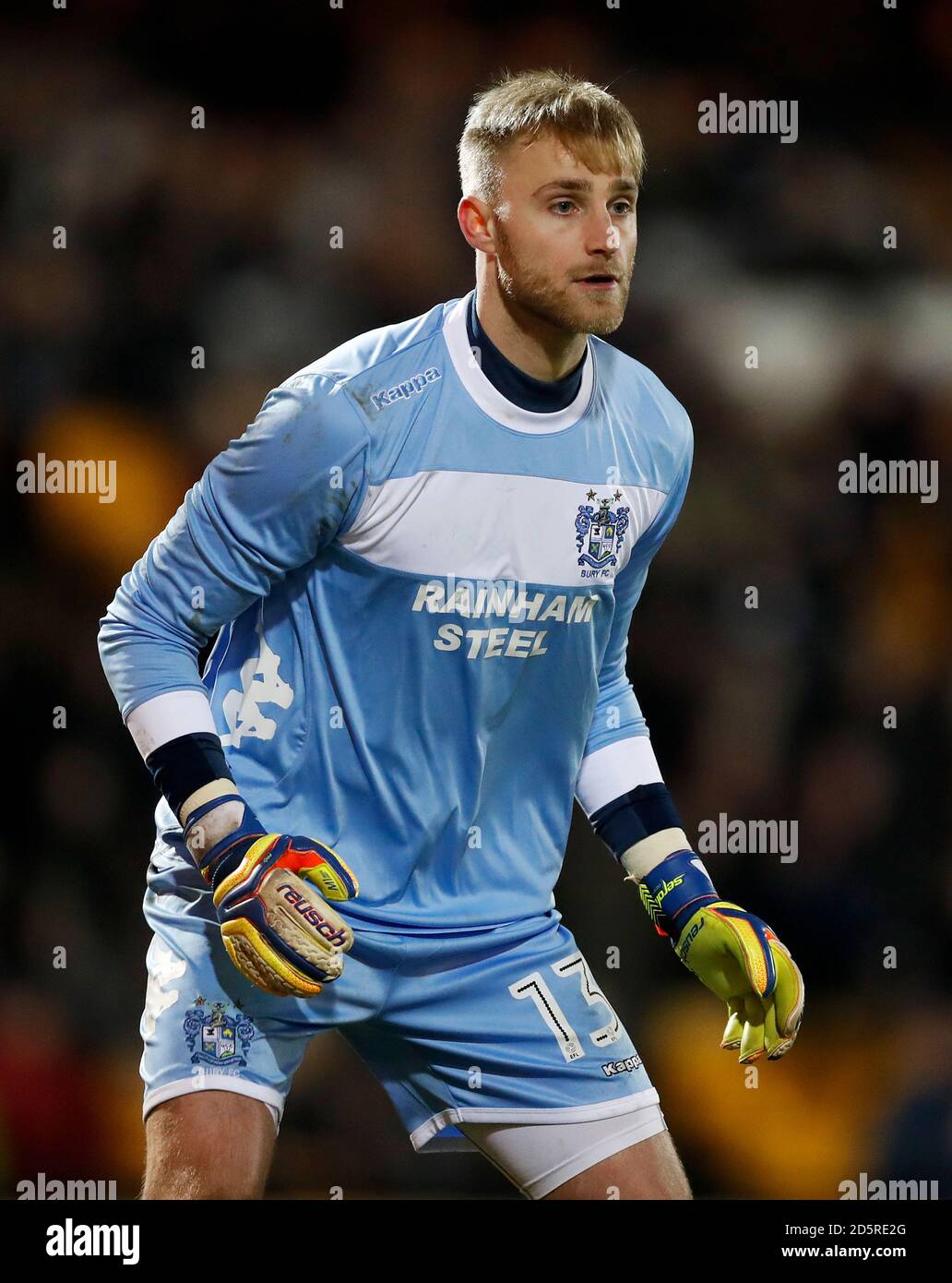 Bury goalkeeper Robert Lainton Stock Photo - Alamy