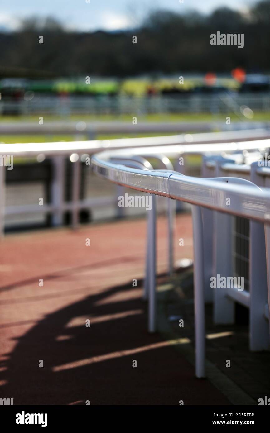 A general view of Cheltenham Racecourse during Festival Trials Day Stock Photo