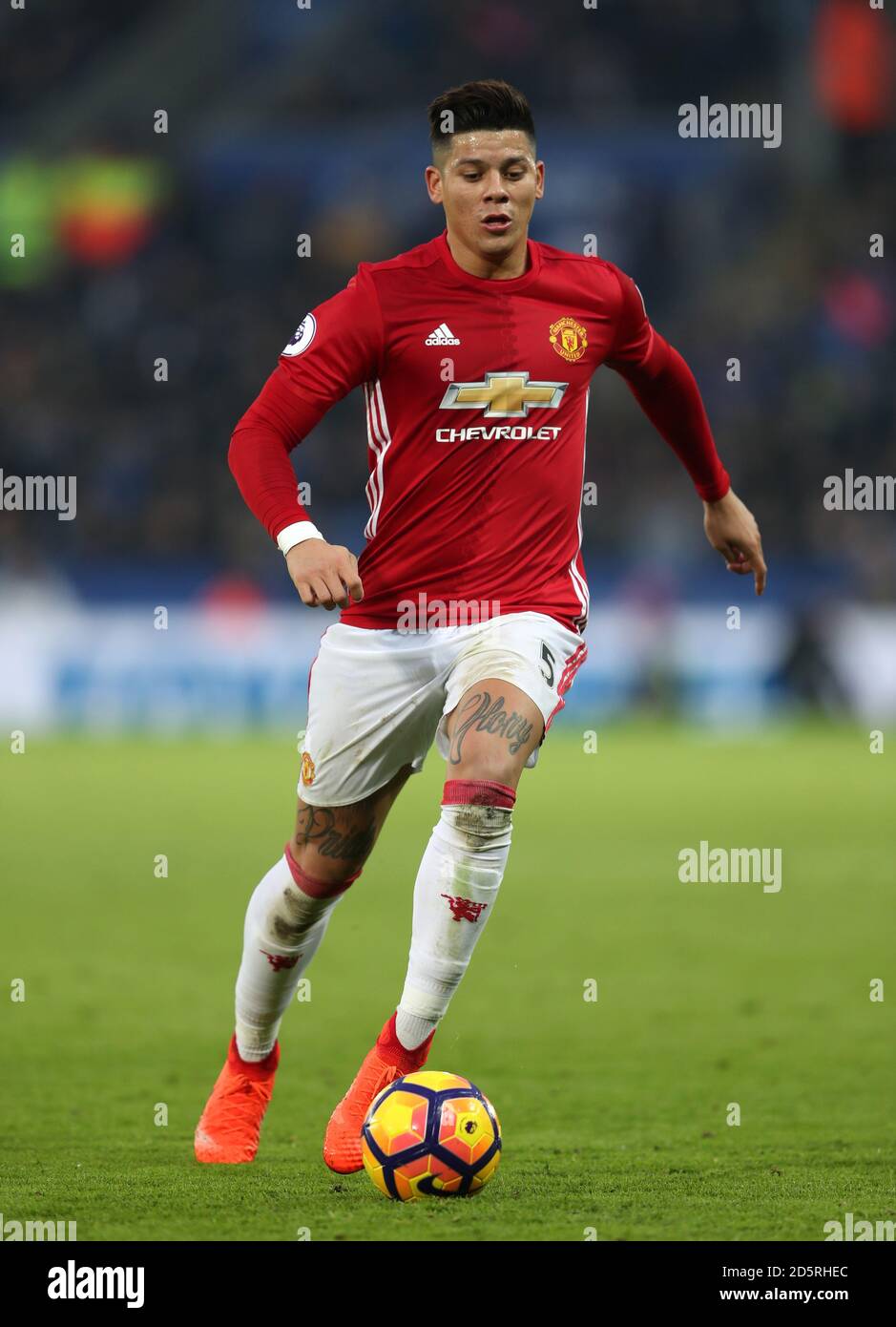 Manchester United's Marcos Rojo Stock Photo