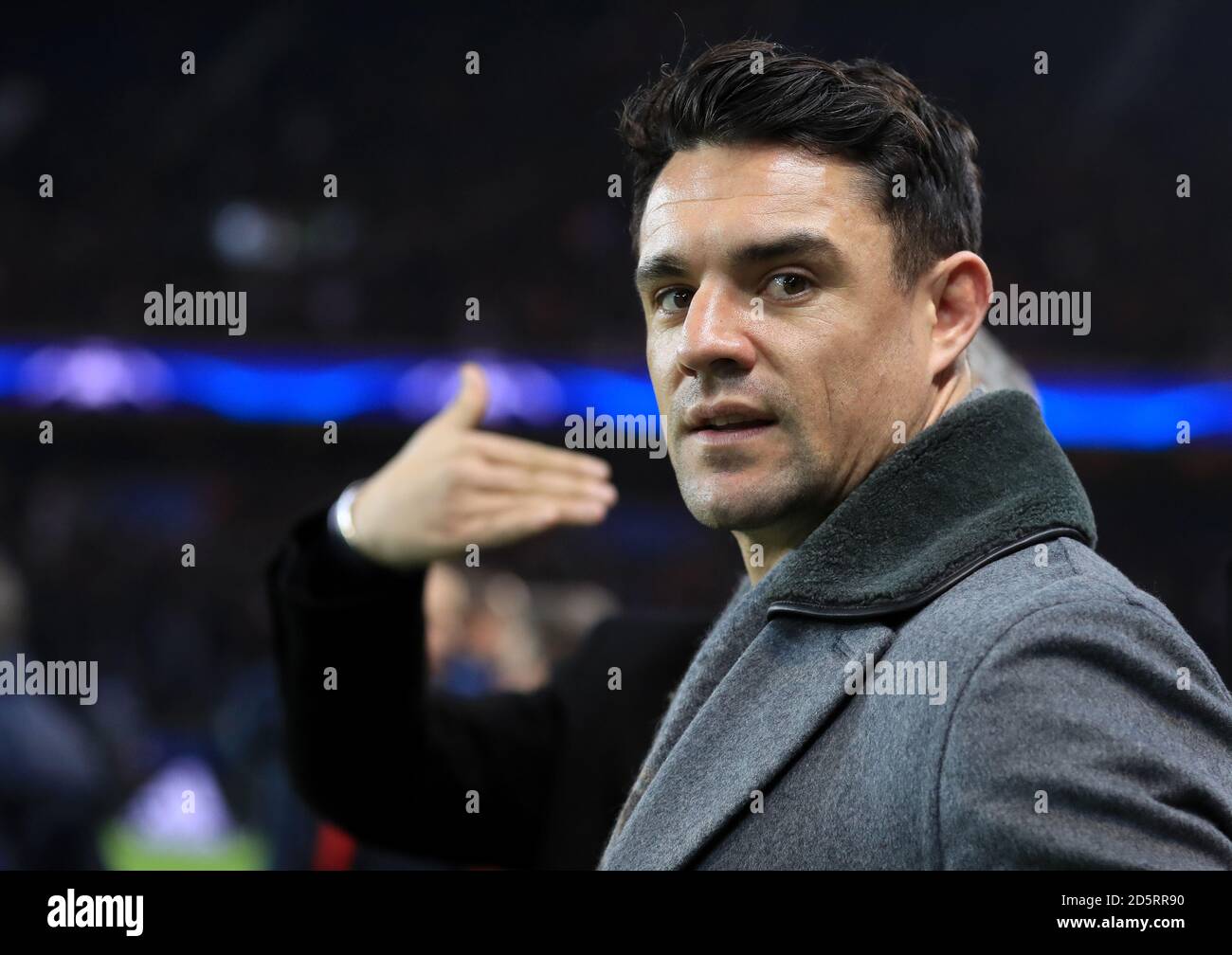 New Zealand rugby union player Dan Carter during the match between Paris Saint-Germain and Barcelona Stock Photo