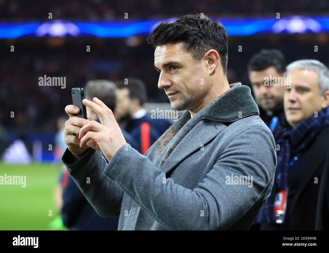 New Zealand rugby union player Dan Carter during the match between Paris Saint-Germain and Barcelona Stock Photo