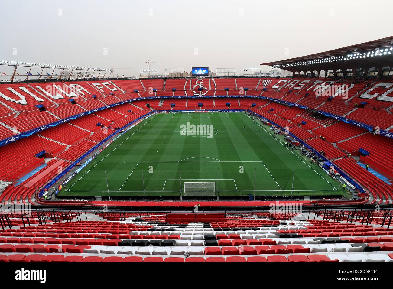 A general view of the Ramon Sanchez Pizjuan Stadium Stock Photo