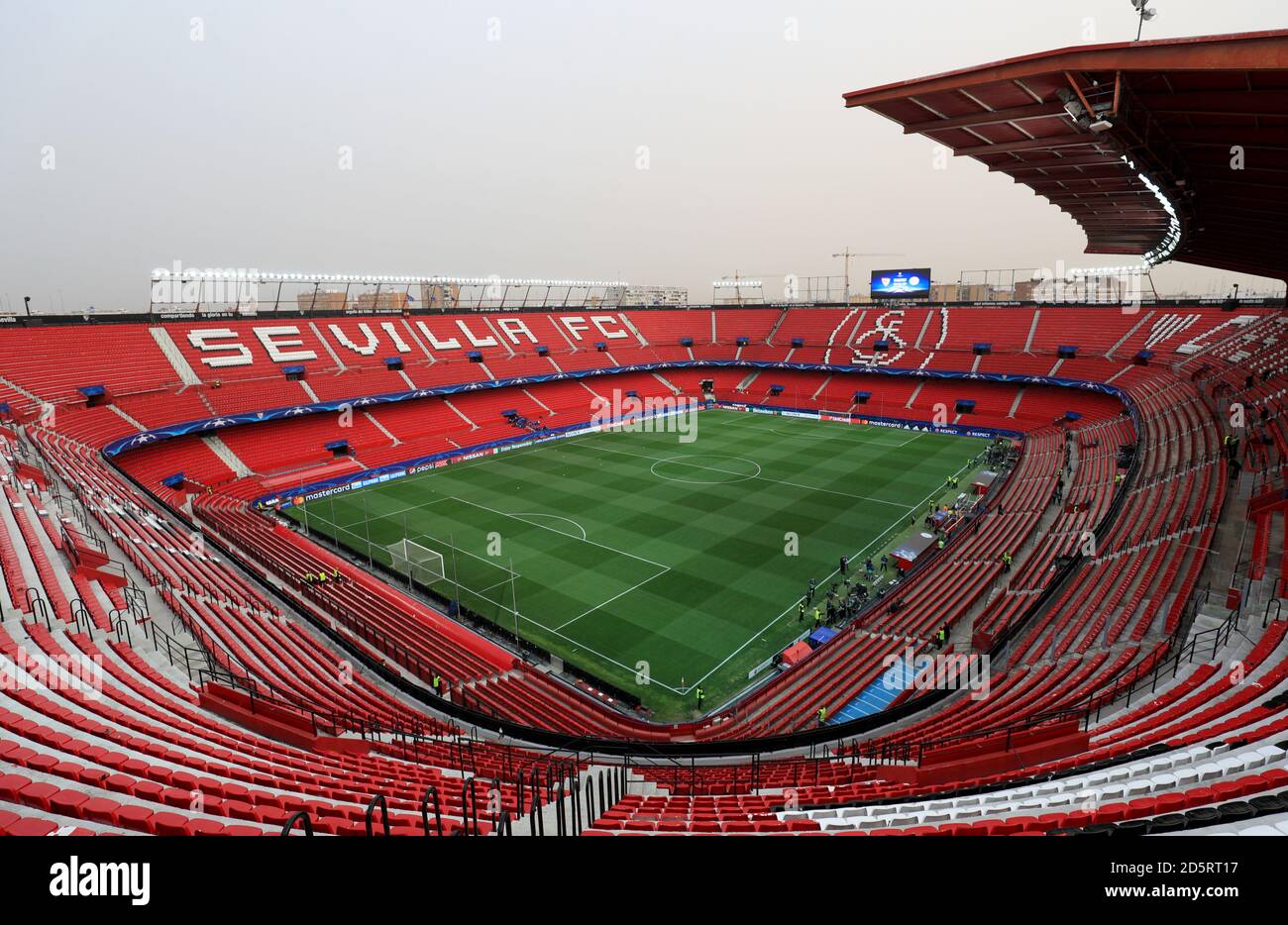 A general view of the Ramon Sanchez Pizjuan Stadium Stock Photo