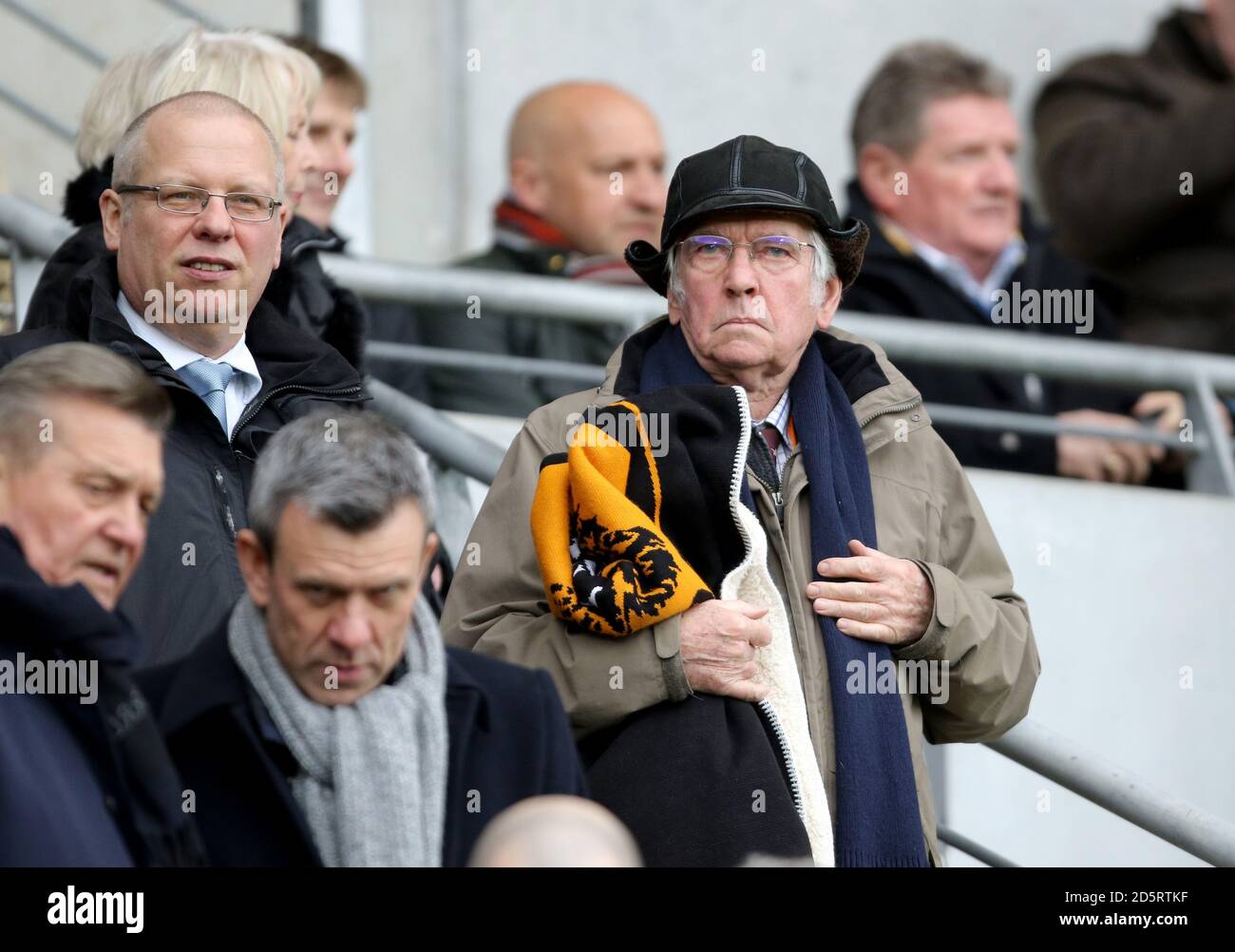 Actor Tom Courtenay watches the Hull City's and Burnley match Stock Photo -  Alamy