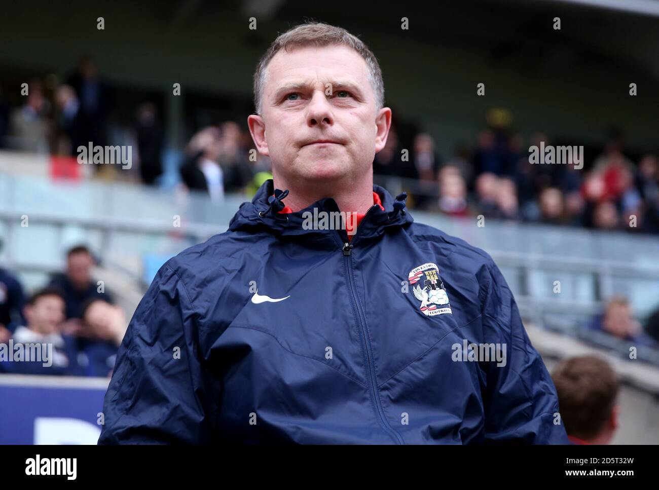 Coventry City manager Mark Robins Stock Photo Alamy