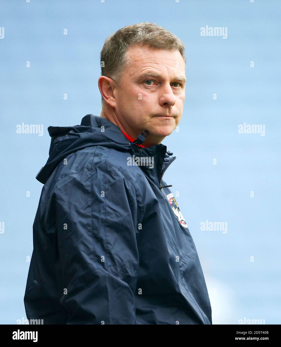 Coventry City manager Mark Robins Stock Photo Alamy