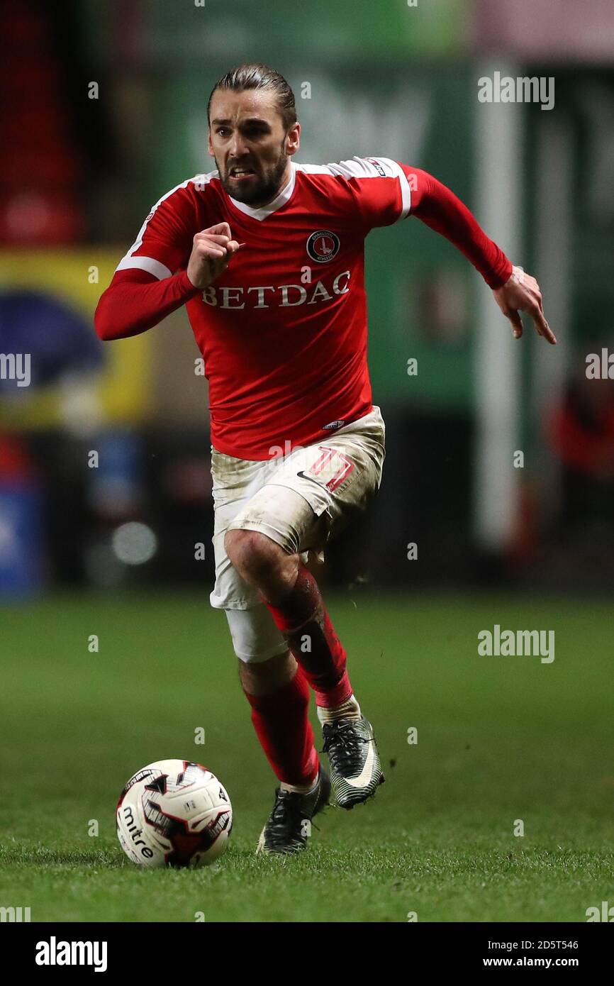 Charlton Athletic's Ricky Holmes Stock Photo Alamy