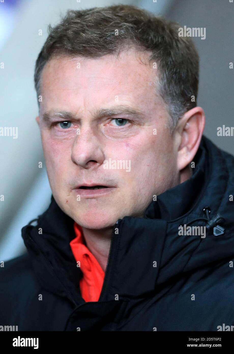 Coventry City manager Mark Robins Stock Photo Alamy