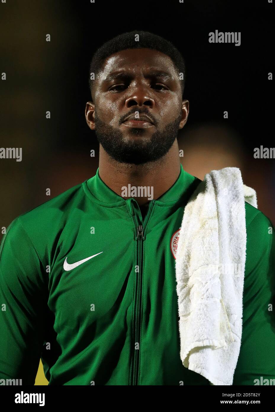 Nigeria goalkeeper Daniel Akpeyi Stock Photo