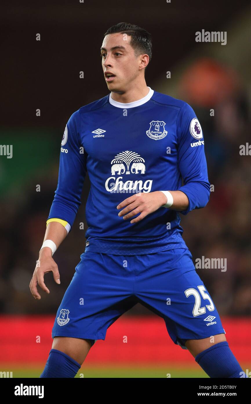 Ramiro Funes Mori, Everton Stock Photo - Alamy