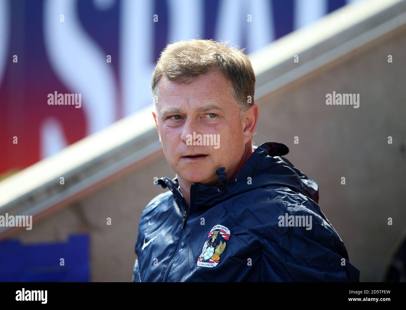 Coventry City manager Mark Robins Stock Photo Alamy