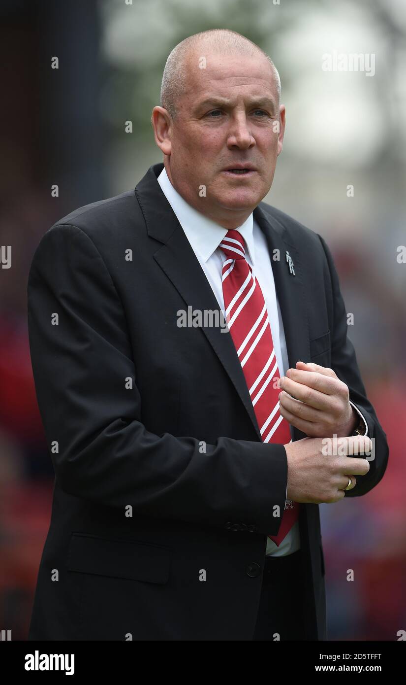 Mark Warburton, Nottingham Forest manager Stock Photo