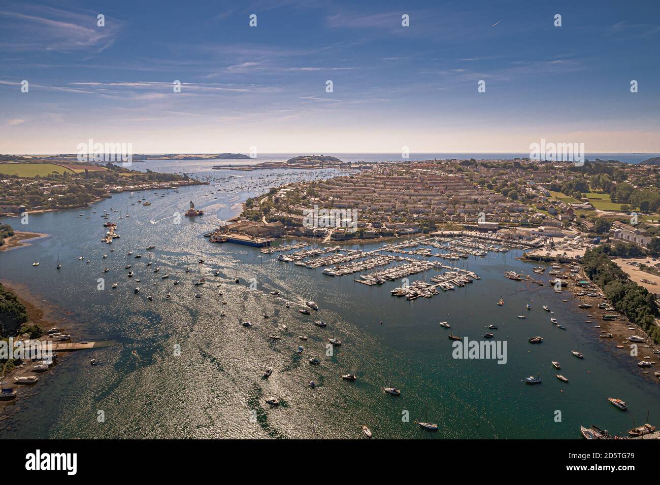 Panoramic Falmouth Cornwall Hi res Stock Photography And Images Alamy