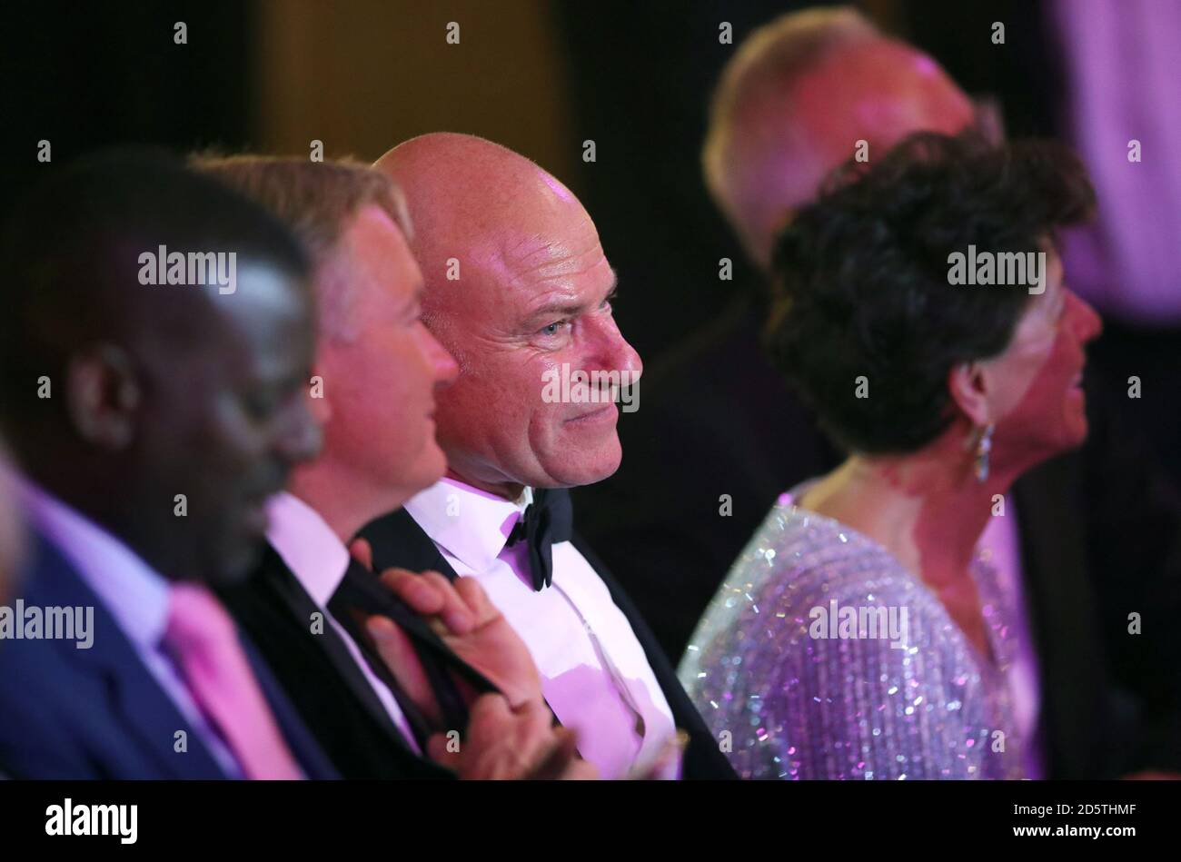 Guests during the Professional Footballers' Association Awards 2017 at the Grosvenor House Hotel, London Stock Photo