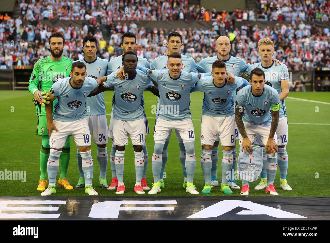 Celta Vigo team group Stock Photo - Alamy