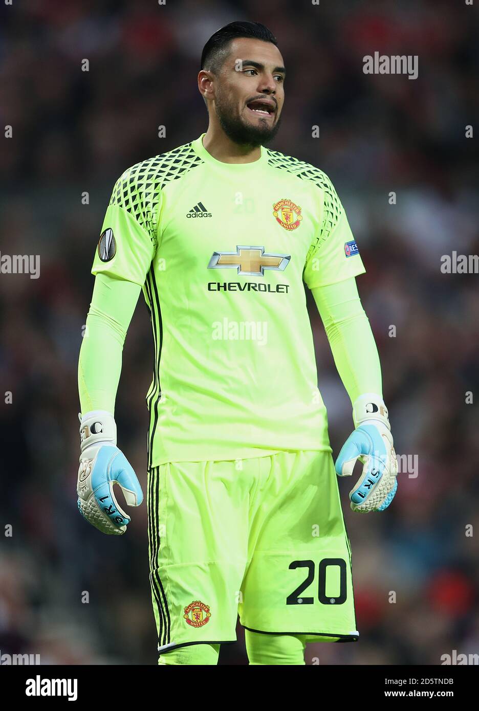 SoccerStarz Man Utd Sergio Romero Home Kit (2019 version) /Figures – Yachew