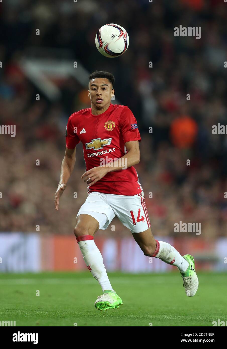 SoccerStarz SOC1054 - Statuetta Da Collezione Di Jesse Lingard (Manchester United), Altezza 5 Cm, Colore Verde - 3