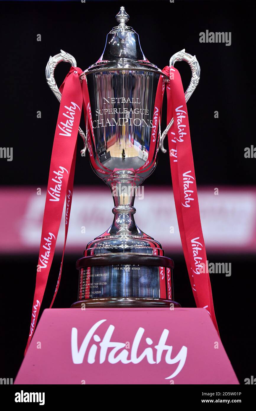 A general view of the Vitality Netball Superleague Champions Trophy  Stock Photo