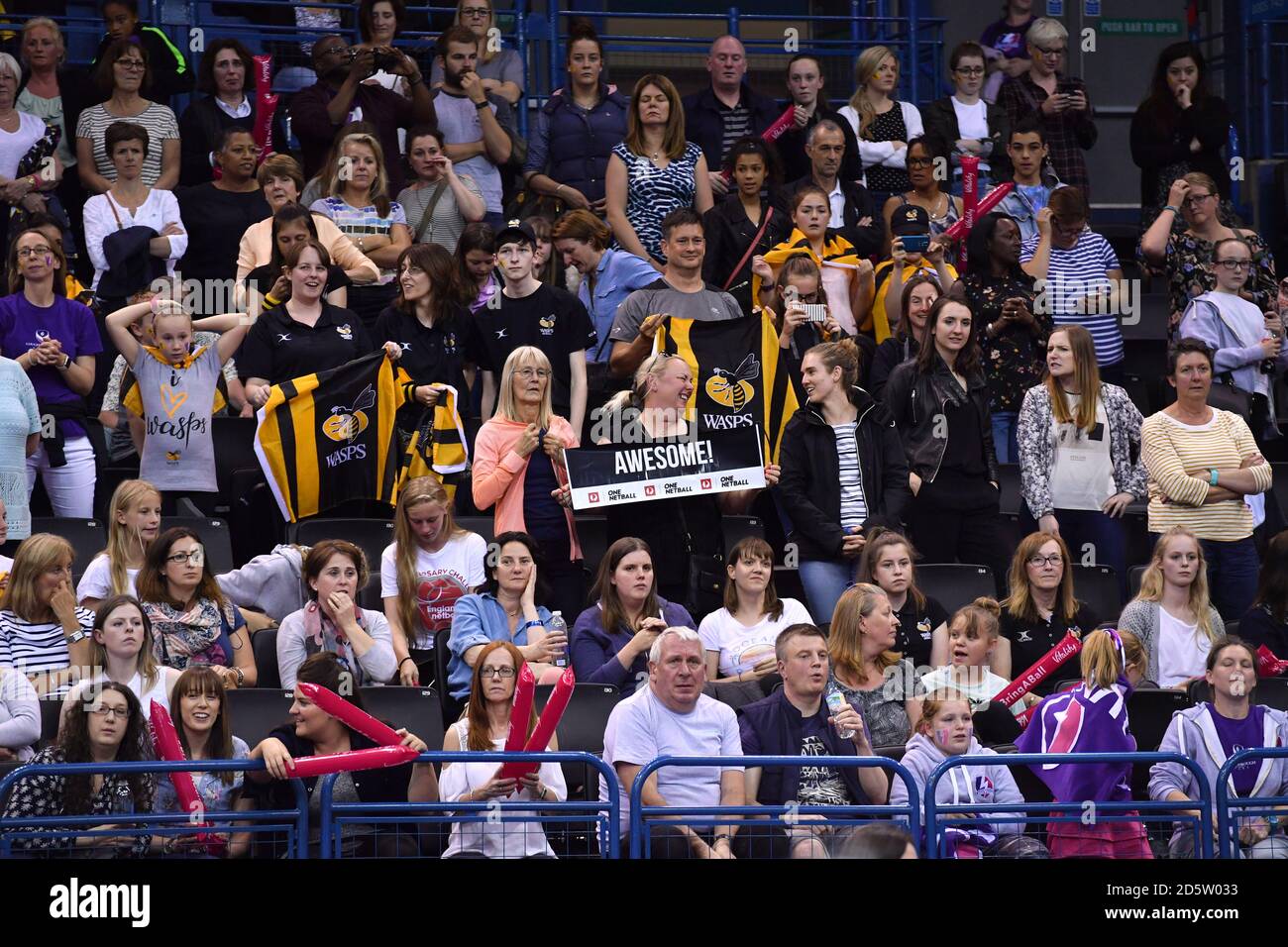 A general view of the crowd during the Vitality Netball Superleague Grand Final Stock Photo