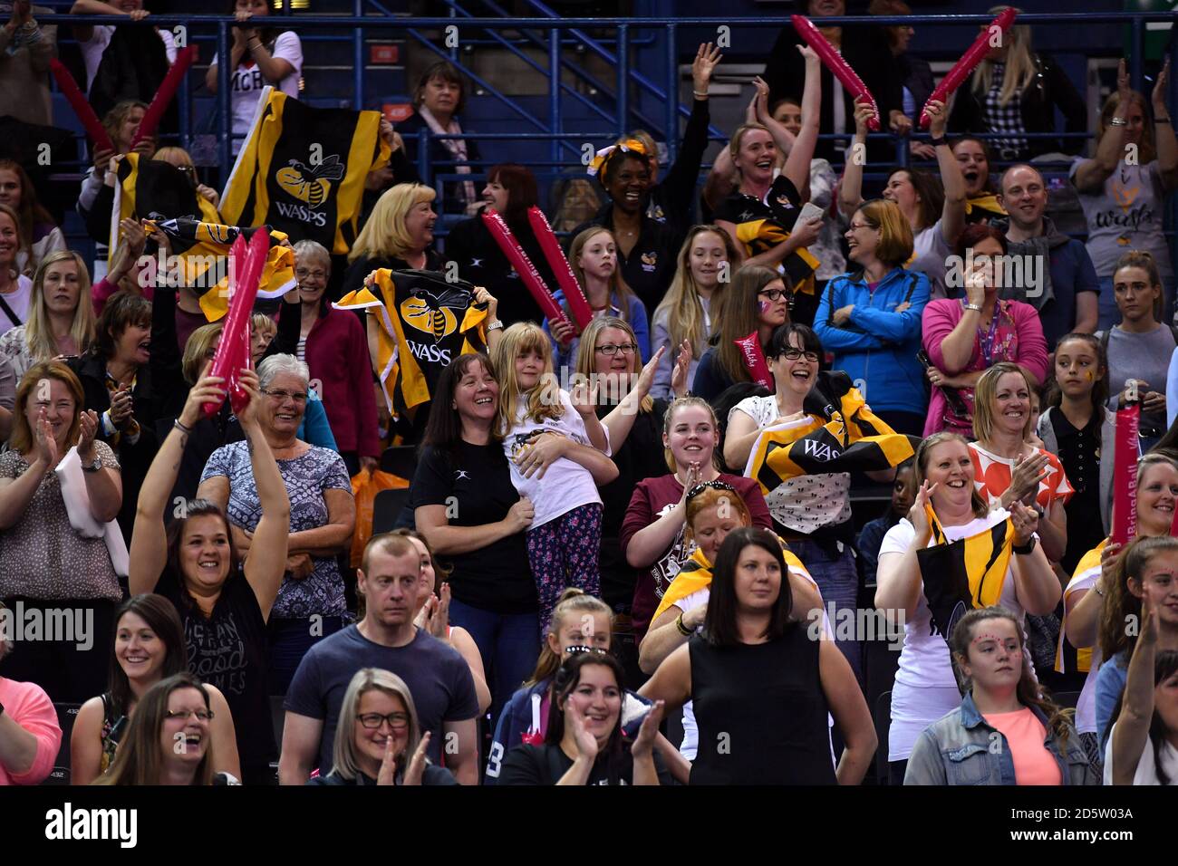 A general view of the crowd during the Vitality Netball Superleague Grand Final Stock Photo