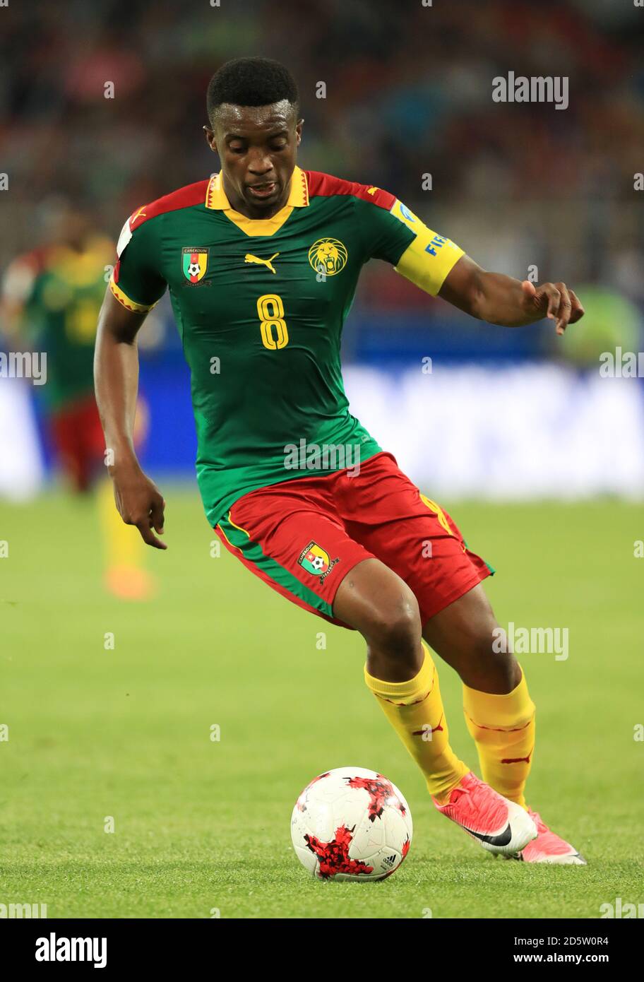 Cameroon's Benjamin Moukandjo Stock Photo