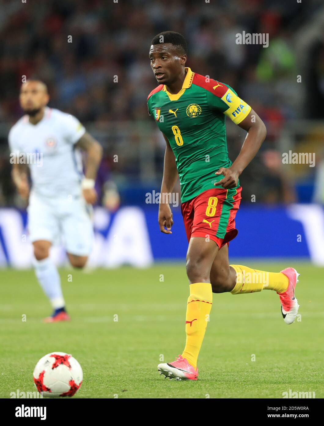 Cameroon's Benjamin Moukandjo Stock Photo