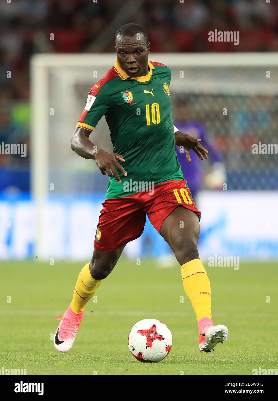 Cameroon's Vincent Aboubakar Stock Photo